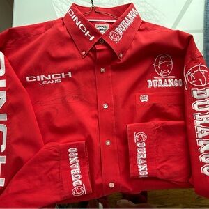 Unknown Autographed Pending Authentication Cinch Jeans/Durango Rodeo Announcer